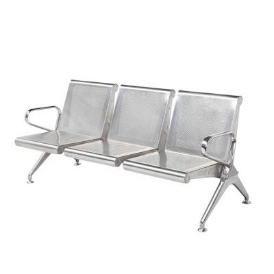 China PANEL Stainless Steel 3 Seats Medical Hospital Infusion Waiting Chair for sale