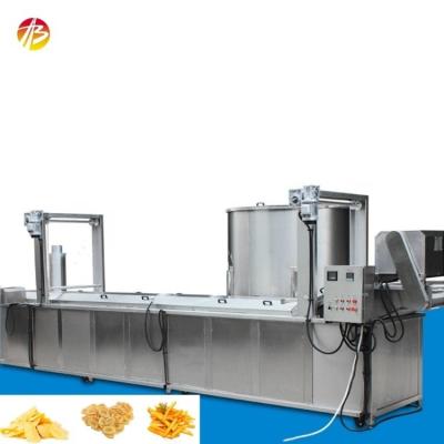 China 200-300 kg capaciteit roestvrijstalen bandconveyor automatische patatmachine voor het frituren Te koop