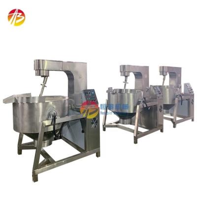 China Electric/Gas/Steam Heating Cooking Mixer Pot Jacket Kettle 100-600L Volume Industrial for sale