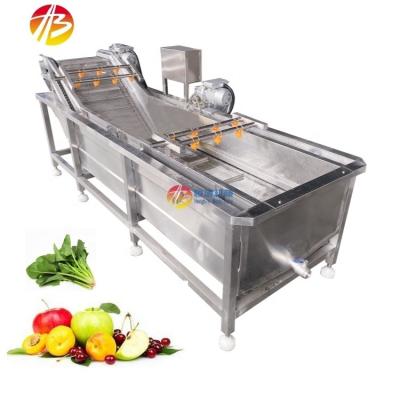 China Máquina de lavar bolhas de 1000 kg/h para limpeza industrial da superfície da fruta à venda