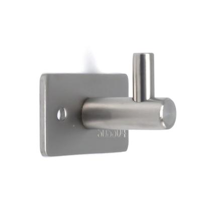 China Modern Wall Mounted Bathroom Accessories Stainless Steel Robe Hook For Bathroom for sale