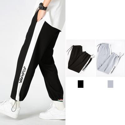 China 2021 Wholesale Men's Track Beam Foot Pants Breathable Custom Pants Loose Casual Pants for sale