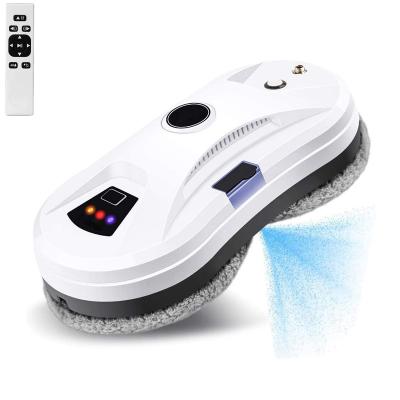 China Household Window Vacuum Cleaner Smart Glass Cleaning Robotic and Electric Glass Remover with Water Jet Function for sale