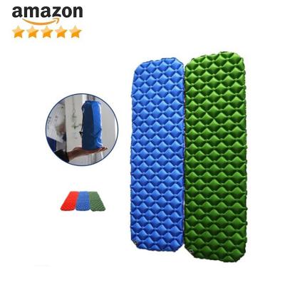 China Portable Foldable Sleep Pad Bed Mat for Travel Compact Inflation Pads Ultralight Folding INFLATABLE Mattress Pad for sale