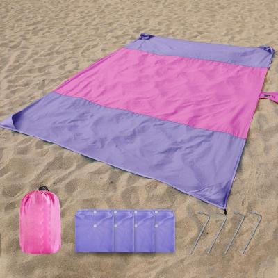 China 210T Sand Beach Blanket 210T Beach Blanket 210T Freestanding Lightweight Waterproof Sleep Mat 82