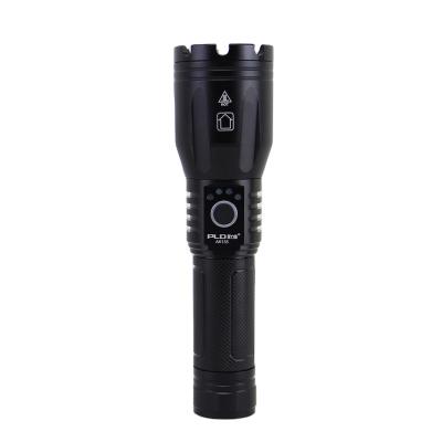 China Rising Super Bright Powerful 120000 LED Tactical Rechargeable Torch for sale