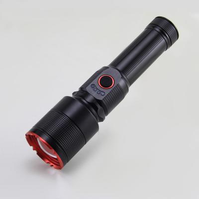 China Emergency Camping High Power XHP90 Long Distance Camping Flashlight for sale