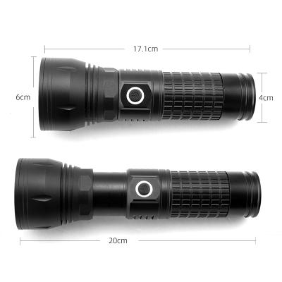 China Super Bright Powerful High Lumen Emergency LED P70 Tactical Flashlight Camping Emergencies for sale