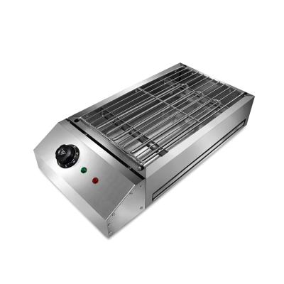 China Stainless Steel Electric Durable BBQ Machine Portable Tabletop BBQ Grill Easily Assembled Home/Indoor/Outdoor Use for sale