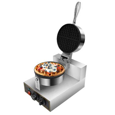 China Hotels Mini Round Aluminum Waffle Maker Machine Individual Multifunctional Gook Waffles Heart Iron Dash for sale