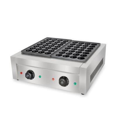 China Hot Japanese Hotels Double Plates Fish Ball Grill Takoyaki Machine Electric Takoyaki Equipment for sale