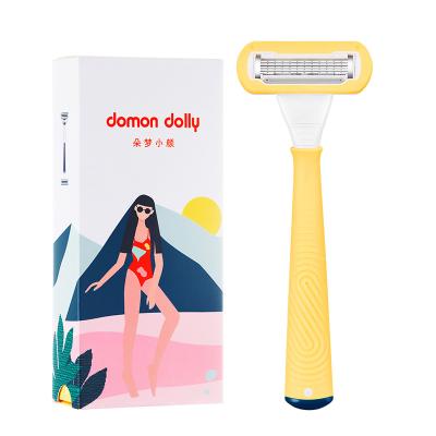 China Five Blade Women Shaving Female Hair Removal Razor Five Blades Fill Cartridge Razor for sale