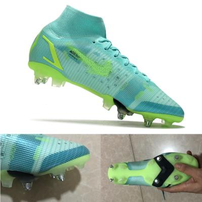 China Mens SG VIII Fly Soccer Shoes Waterproof High Top PVC Quality 2021 Original Factory Price Brand New PRO Soccer Super Boots Shoes for sale