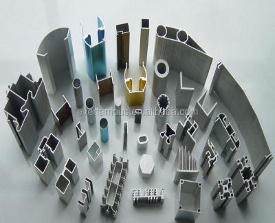 China Heater Parts T Shape Extrusion Profile, Aluminum Extrusion Shapes Profiles, Aluminum Heatsink Parts for sale