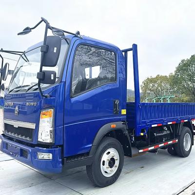 China Kleiner Sinotruk Howo Müllwagen 3-4 Tonnen Lastwagen Lastwagen Euro 3 Einzelsitzreihe zu verkaufen