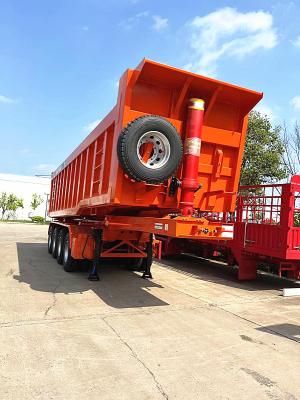 China Weichai motor aanpasbare container en platbed tractor dump truck semi-trailer Te koop