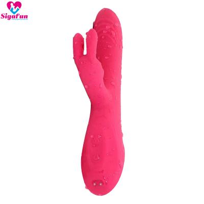 China 10 Frequency Modes Dual Stimulator Massager Women Masturbators Adult Sex Toys Rabbit Vibrator for sale