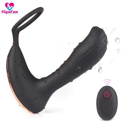 China Hot Selling Wireless Remote Control 7 Speed ​​Vibrating Anal Toys Prostate Massager For Men for sale