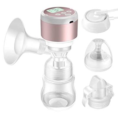 China 180ML Breast Pump Portable Hands BPA Free Suction Intelligent Free Milk Extractor Wireless Electric Breast Pump for sale