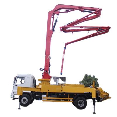 China Construction Material Shops 33m China Truck Mounted Boom Concrete Pump Concrete Truck for sale