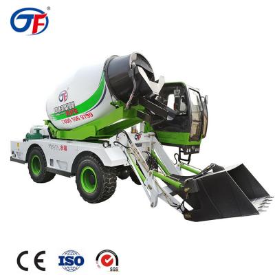 China Construction Material Shops 4.0 CBM CONCRETE MIXER TRUCK FOR SALE MODEL CMT4000R-F SELF LOADING CONCRETE MIXER TRUCK for sale