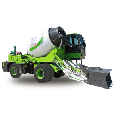 China Construction Material Shops 3.5 CBM Self Loading Concrete Mixer TWO-WAY MODEL CMT3500RW SELF LOADING CONCRETE MIXER TRUCK for sale