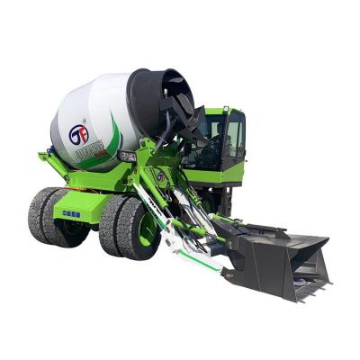 China Building material stores factory price 3.5 CBM antomatic feeding concrete mixer for sale for sale