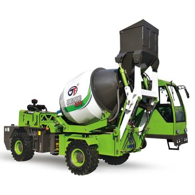 China Building Material Shops 2.0 CUBIC METER CONCRETE MIXER TRUCK MODEL CMT2000 SELF LOADING CONCRETE MIXER TRUCK for sale