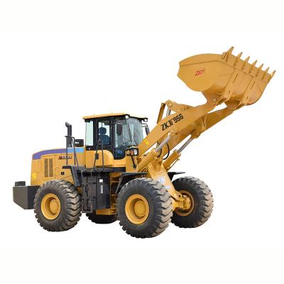 China Building Material Shops 5 Ton Rated Load Wheel Loader With 3.0 Cubic Meters Bucket WHEEL MODEL ZKJF956 LOADER for sale