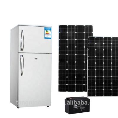 China Energy Saving COMPRESSOR DC 180L DC Compressor 48V Solar Powered Refrigerator for sale