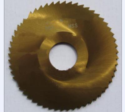 China 150mm HSS Saw Blade Stainless Steel Cutter 75Cr1 slitting milling for sale