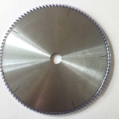 China Hoja de sierra plana circular del carburo de los dientes trapezoidales para el corte de aluminio en venta