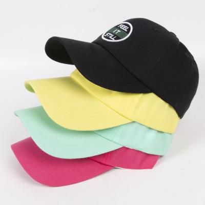 China COMMON Multicolor Wholesale Unstructured Baseball Cap Sports Unstructured Fashion Embroidery Fashion Embroidery Dad Hats Unisex Dad Hats for sale