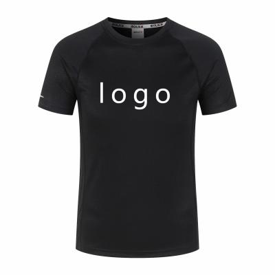 China 100% Polyester Print Men's Quick-Drying Sportswear Simple Blank White Breathable Custom Gym T-Shirt For Women for sale