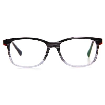 China New Arrival Fashion Bulk Glass Acetate Rectangle Frame Unisex Rectangular Eyeglasses Frames for sale