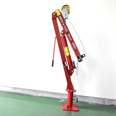 China Other Factory Direct Sale 1000kg Small Crane Mini Truck Mounted Pickup Crane for sale