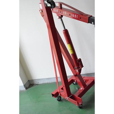 China Other Red Heavy Duty Repairing Tools Hydraulic  Engine Crane For Sale for sale