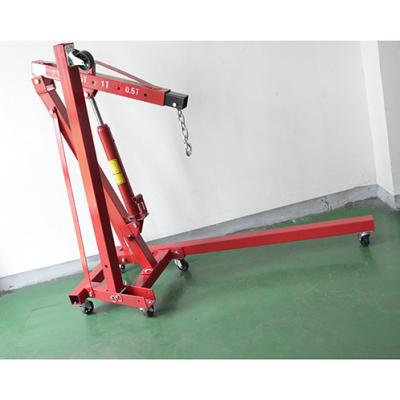 China Other Red Professional Foldable Engine Crane for sale