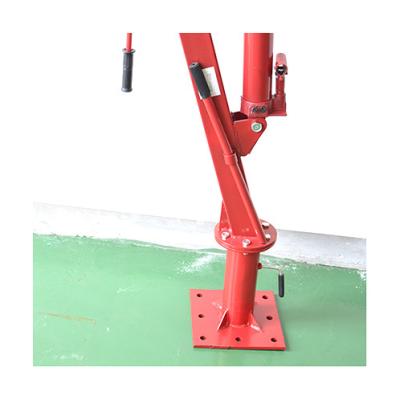 China Easy Operation 2 ton collapsible hydraulic portable miniature crane for sale