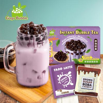 China Taro Tapioca Pearls For Boba Instant Bubble Tea Best Unfrozen Tea Shop Boba for sale