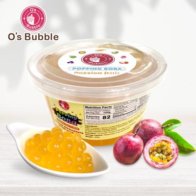 China Instant Boba Strawberry 450g Flavor Hot Popping Amazon Top Selling Product for sale