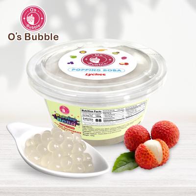 China OEM customization 450g instant popping boba supplies ingredients for bubble tea for sale