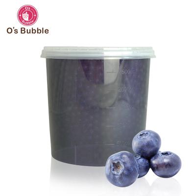 China Instant Homemade Burst Blueberry 3.4KG Jumping Boba For Tea Time for sale