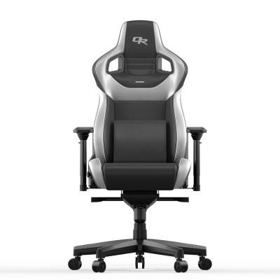 China Removable Recruitment Gray Combat Style Luxury Silver Cover ONERAY Brand Game Racing Chair E-sports Game Player Chairs for sale