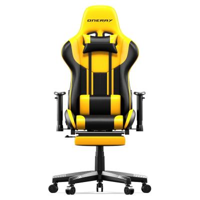 China ONERAY FOSHAN Wholesale Foldable Adjustable Computer Laptop Fabric Gaming Chair For Gamer Racign Style Office Leather Chair for sale