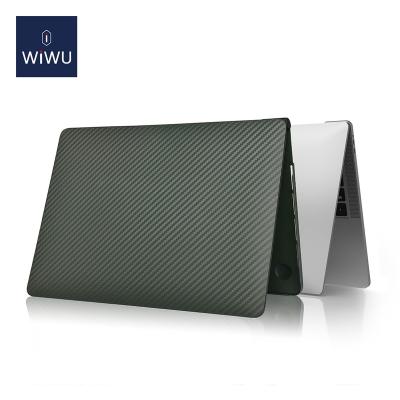 China PP WiWU Laptop Hard Shell With Carbon Texture Protective Case For Macbook Pro 13.3 Anti-scratch Air/2020 Shield Case Protector for sale