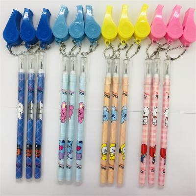 China office & School Pen Creative Cartoon Whistle Pendants are easy to rub. Black Gel Pens, Prizes, Gifts and Stationery for Primary and Secondary School for sale