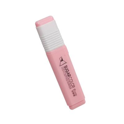 China office & School Markers Highlighter Color Six Color Candy Color Student Marker for sale