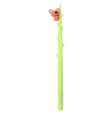 China Natural Silicone Factory Koala Cartoon Neutral Pen for sale