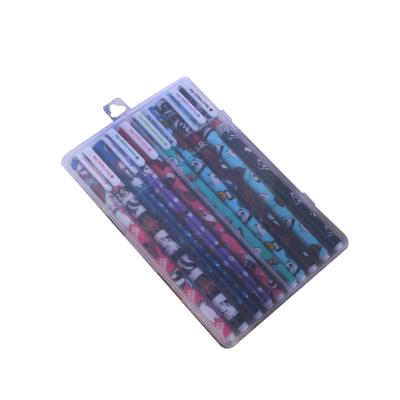 China Normal Hot Selling 10 Pieces Of Colorful Erasable Small Fresh Gel Pen For Hand Account for sale